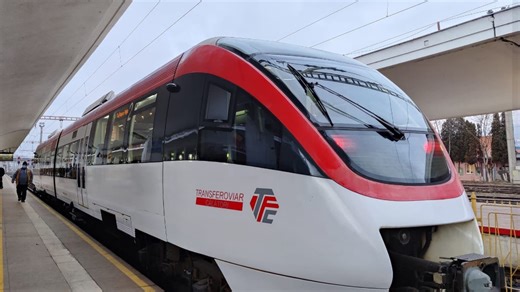 Curse de tren pe ruta Aeroportul Otopeni – Ruse începând din luna martie. Preţul unei călătorii