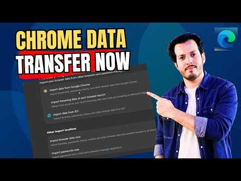How To Transfer Google Chrome Data to Microsoft Edge (Import Data Guide)