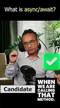 What is async await ?