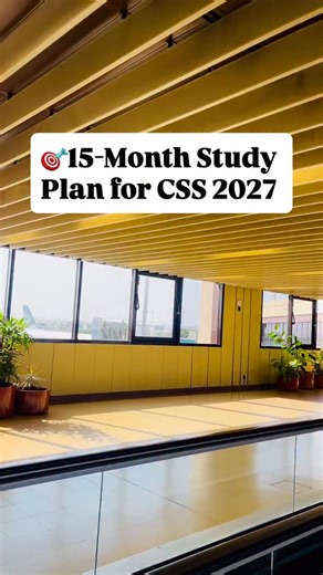 Torchbearer Css-pms | 🎯15-Month Study Plan for CSS 2027 Most aspirants keep waiting for the perfect time. The truth is, there is no perfect time. You have... | Instagram
