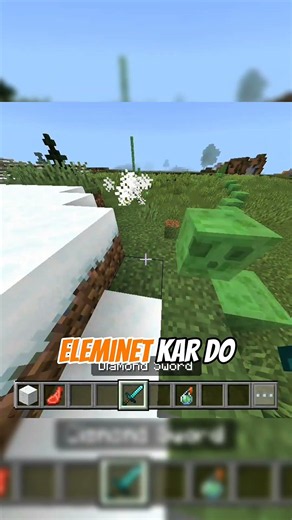 "5 Stacks of Slime From 1 Block? 🤯 (Minecraft Slime Trick)" #minecraft