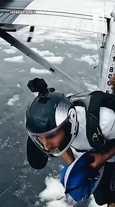 This extreme skydiver tried a new parachute 😳 | GreatestHighlights