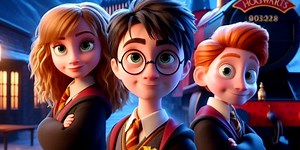 Harry Potter Pixar-Style Movie Posters Make Hogwarts Even More Charming