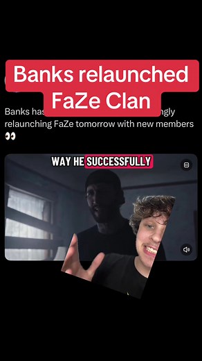 Banks reveals he is relaunching FaZe Clan with brand new members. #fazeclan #fazebanks