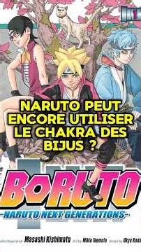 Naruto and the chakra of the bijus #manga #boruto