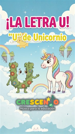 8.9K views · 31 reactions | ¡Aprende la Vocal "U" con un Unicornio...