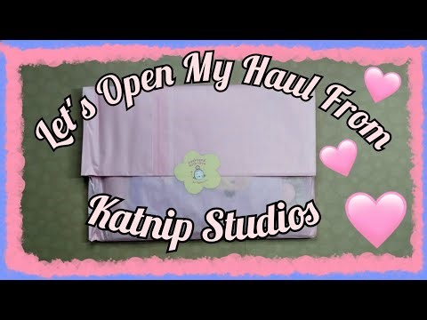 ~*ASMR*~ My First & Last Haul from Katnipp Studios