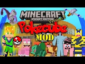 MINECRAFT PE POKECUBE MOD v2