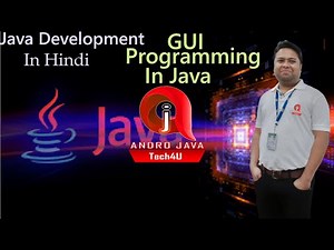 Introduction to GUI in Java Hindi Part - 1 ||Core Java || " GUI [AWT & SWING ]" || Java Swing GUI