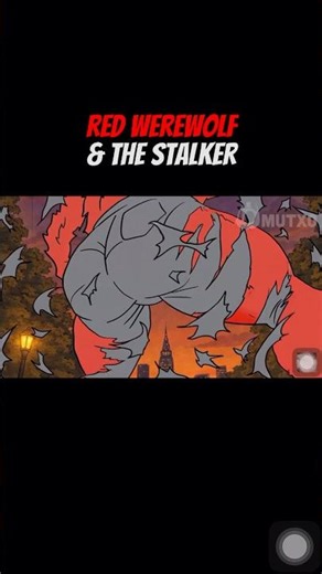 Red Werewolf & The Stalker I Muscle Growth Werewolf #werewolfvideo #werewolf #transformation