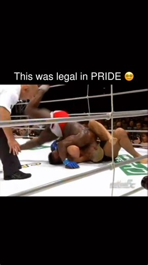 @fightersgettingknockedout on Instagram: "PRIDE Fighting Championships had rules that allowed more aggressive techniques than most modern promotions. Fighters could strike downed opponents with knees, soccer kicks, and stomps, making the bouts incredibly brutal and unpredictable. These rules encouraged fighters to use creative ground-and-pound strategies, often punishing opponents who underestimated distance or positioning. Matches demanded both skill and fearlessness, as a single mistake could