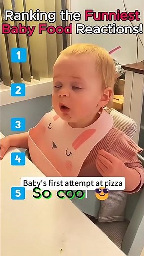 Ranking the Funniest Baby Food Reactions! 😂