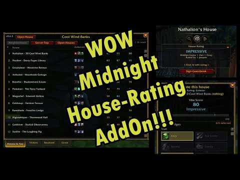 Homestar - Rate & Discover Player Houses in WoW | Midnight Housing Addon