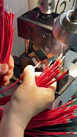 custom cable assembly production line process #shorts