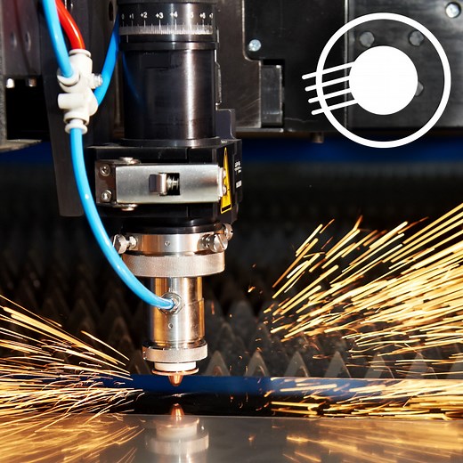 NuBEAM - Multi-Mode, Step Index Beam Delivery Fibers | Coherent