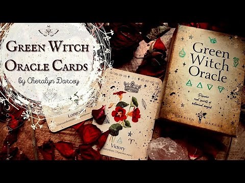 Green Witch Oracle Cards Unboxing