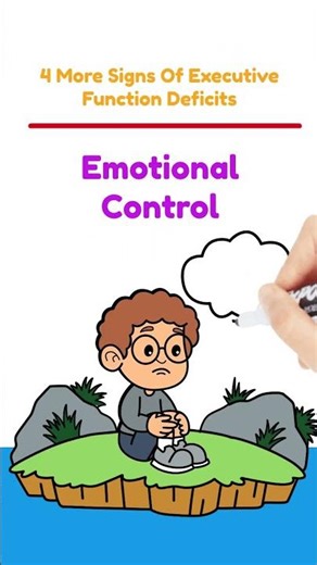4 More Signs Of Executive Function Deficits-Executive Functioning Skills For Kids #executivefunction