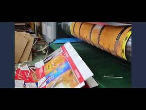 Carton/Cardboard Box Printing and Slotting Machine