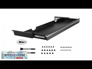 VEVOR 33" Wide Under Desk Drawer Slide Out Under Desk Mounted Pull out
