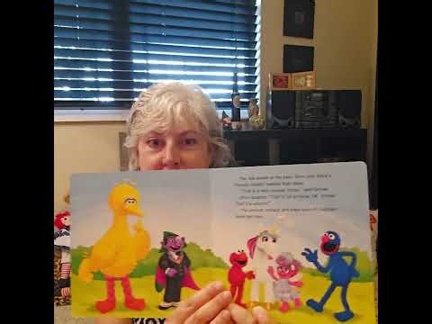 Grandma reads "Elmo's Magical Unicorn"