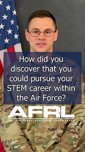 Are you familiar with the number of ways you can join the AFRL team? Depending on your approach, you can do connect with us via first joining the United States Air Force as an officer or finding specific programs through your organization. One of our brand ambassadors, Lt. Parushev, took the former path and is now a research scientist at AFRL! #AFResearchLab | #STEMEducation | #BrandAmbasssador| #STEMCareers | Air Force Research Laboratory - AFRL