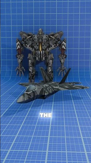 Transformers Starscream Jet mode!