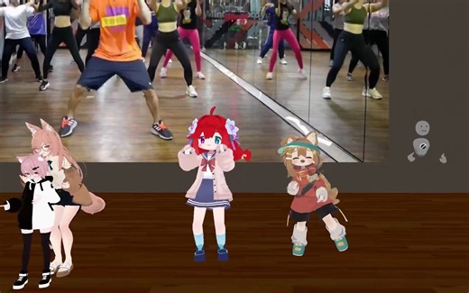 【VRCHAT】 pypydance跳舞 重新调整了设置，bno085的效果比之前好了挺多，看起来舒服一点了