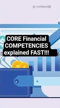 💰 Grade 11 Financial Literacy – Core Competencies Explained FAST!
