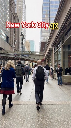 Walking in New York City Manhattan 4K #newyork #travel #usa