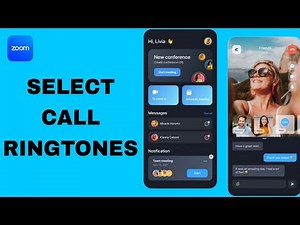 How To Select Call Ringtones On Zoom App | Step By Step