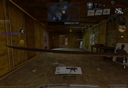 The Demon Of Firing Range in Call of Duty Mobile