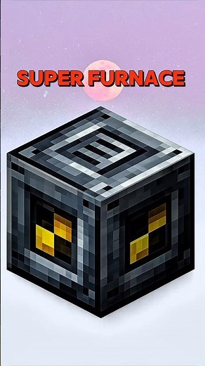 Minecraft Amazing Recipes You Didn’t Know! 🤯🔥I craft Super Furnace #shorts #youtubeshorts
