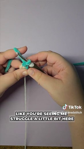 Easy Magic Ring Technique with Chenille Yarn