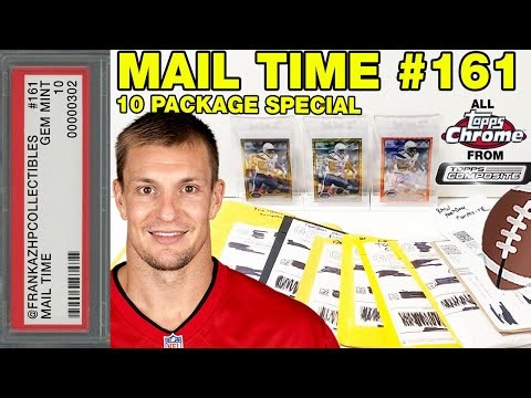 2023 Topps Composite Chrome Mail Time part 7 with 10 packages - Gold /50 & Orange /25 for days