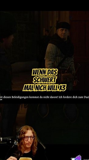 Wenn die Tastatur mitten im Kampf streikt! x3 #gaming #kingdomcomedeliverance2 #blaufuchs #deutsch