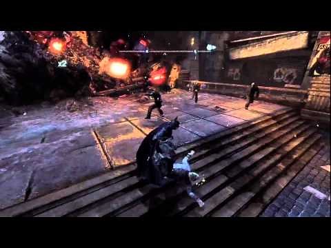 Batman: Arkham City - Riddler Guide - Physical Challenge-Aerial Attack