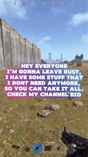 😞 Stepping away from Rust — dropping my best skins to someone who deserves it