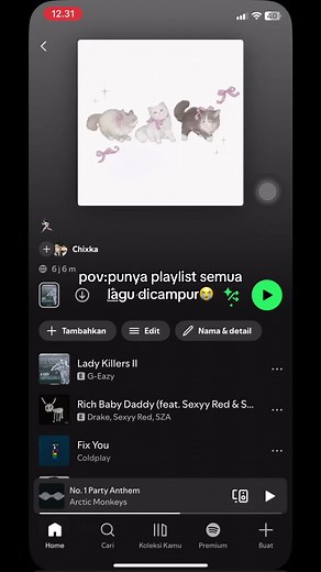 Cara Bikin Playlist Lagu Campur di Spotify