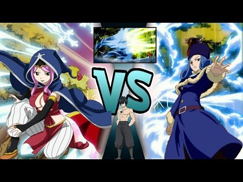 JUVIA VS MEREDY| Fairytail Full fight!