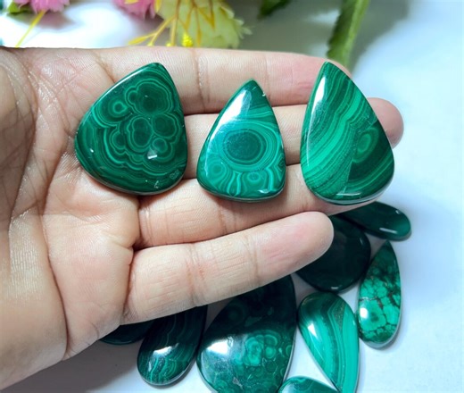 Natural Malachite Stone Lot 700 Carat Loose Gemstone Cabochon High Quality Collector Jewelry Making Bulk Stones - Etsy
