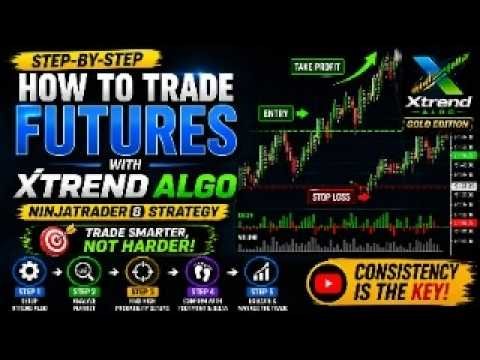 $300/Day Trading Strategy – Step-by-Step with Xtrend Algo (NinjaTrader 8)