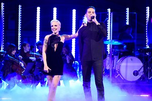 Watch Halsey Bring Out G-Eazy for 'Him & I' on 'SNL'