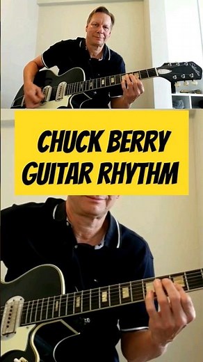 CHUCK BERRY rock 'n' roll guitar *Link for full tutorial