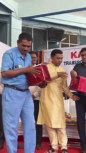 52K views · 434 reactions | CM Dr. Pramod Sawant honoured the Kadamba Bus drivers and conductors for their dedication towards service on the occasion KTCL 43rd Anniversary in Panjim | Goa News Hub | Facebook