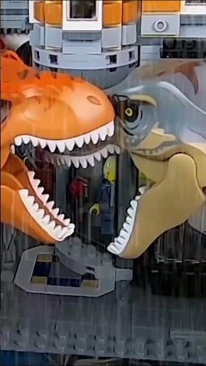 LEGO Dinosaurs Cause Chaos at the Café!