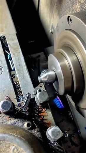 156K views · 426 reactions | It's really interesting to have a round shape #amazing #diy #cnc #mechanical #cutting #lathe #machine #technology #industry #foryou | Peter Art | Facebook