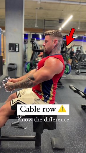 When performing cable rows, it’s important to focus on retracting and protracting your shoulder blades throughout the movement, rather than keeping them fixed in one position. This will help you to engage more muscles in your back and improve your range of motion.By incorporating this technique into your cable rows, you can maximize your back workout and improve your overall posture and shoulder health.Follow my socials “jarrahmartinfitness” | Jarrah Martin Fitness