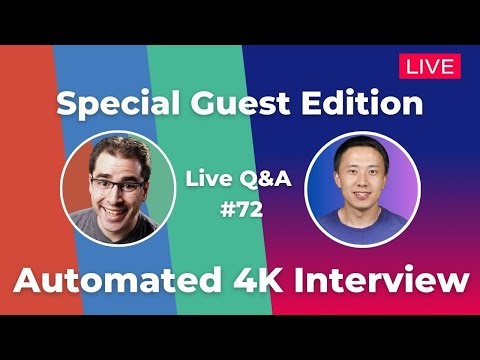 Automated 4K Multicam Live Interview with Aaron Parecki - VFA & Inviting Guest