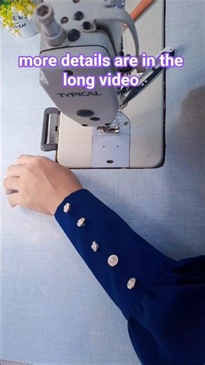 Easy Sleeve Cuff with Zipper | Sewing Tutorial #Shorts