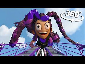 INSANE POPPY PLAYTIME 5 360° Roller Coaster in VR 8K 🎢😱